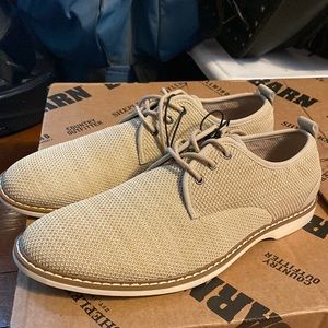 Mens J. Ferrar tan woven dress shoes